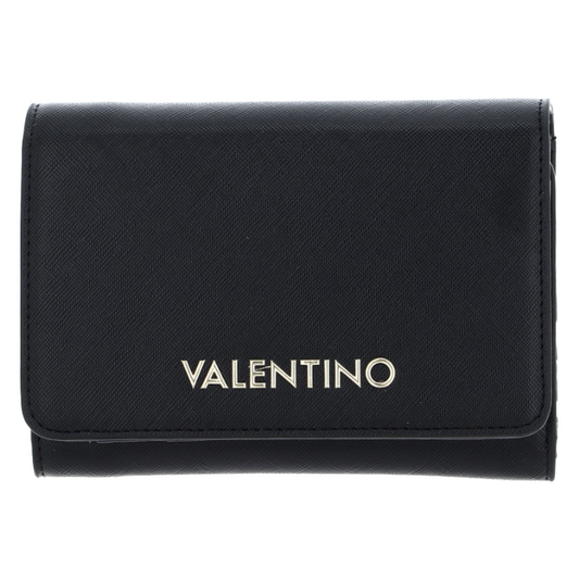 Valentino Zero RE Wallet Nero Large Black Women's