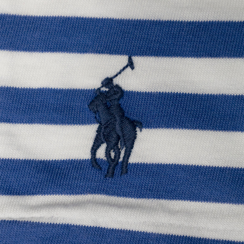 Ralph Lauren Polo Men's Classic Fit Blue & White Striped T-Shirt