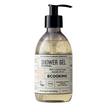 Ecooking Niacinamide Bodycare Set 300ml Shower Gel & 300ml Body Lotion - Vegan