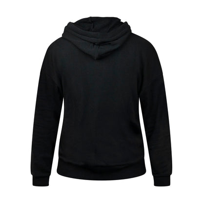 Victoria's Secret 'V' Black Hoodie Women's