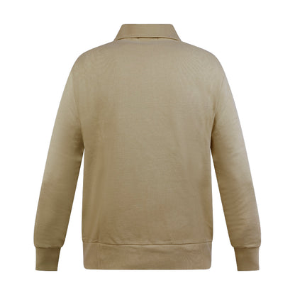 Ralph Lauren Polo Quarter-Zip Sweatshirt Beige