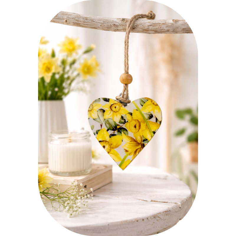 R Lang Floralheart Hangers