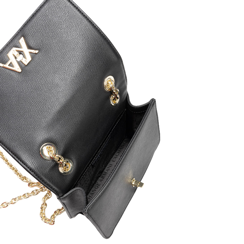 Armani Exchange Crossbody Handbag Messenger Bag Small Off Road/Black 4R731 