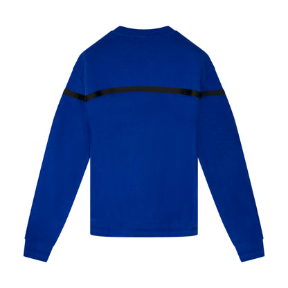 Armani Logo Blue Sweatshirt