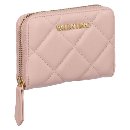 Mario Valentino Ocarina Quilted Wallet Medium Pale Pink Women's