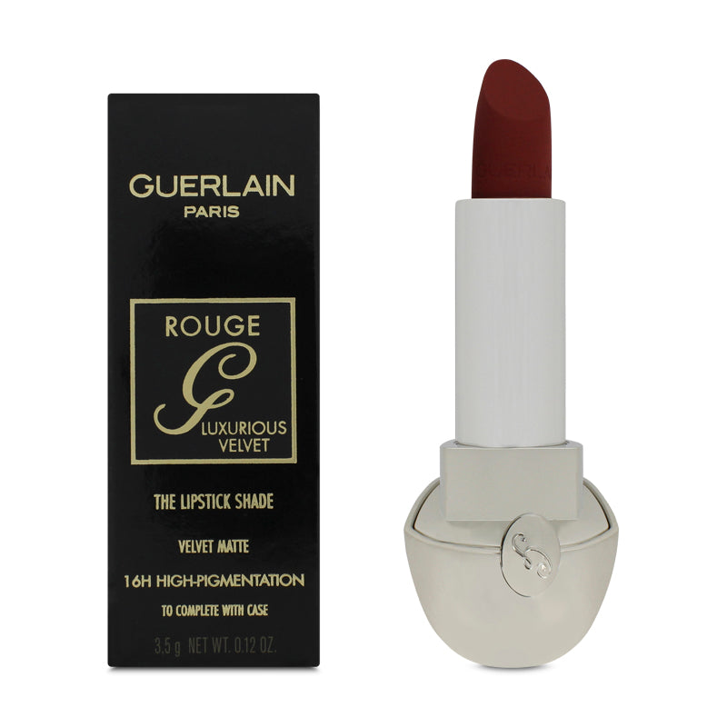 Guerlain Rouge G Luxurious Velvet Lipstick No.555 Brick Red