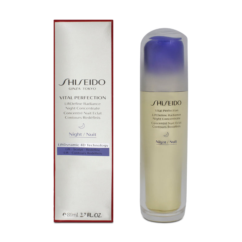 Shiseido Vital LiftDefine Radiance Night Serum 80ml (Blemished Box)