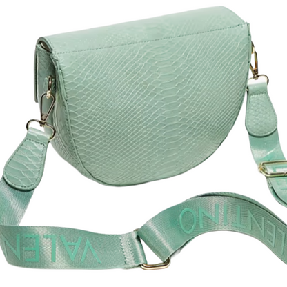 Valentino Women's Handbag Sage Green Snake VBS3XJ02PG44 