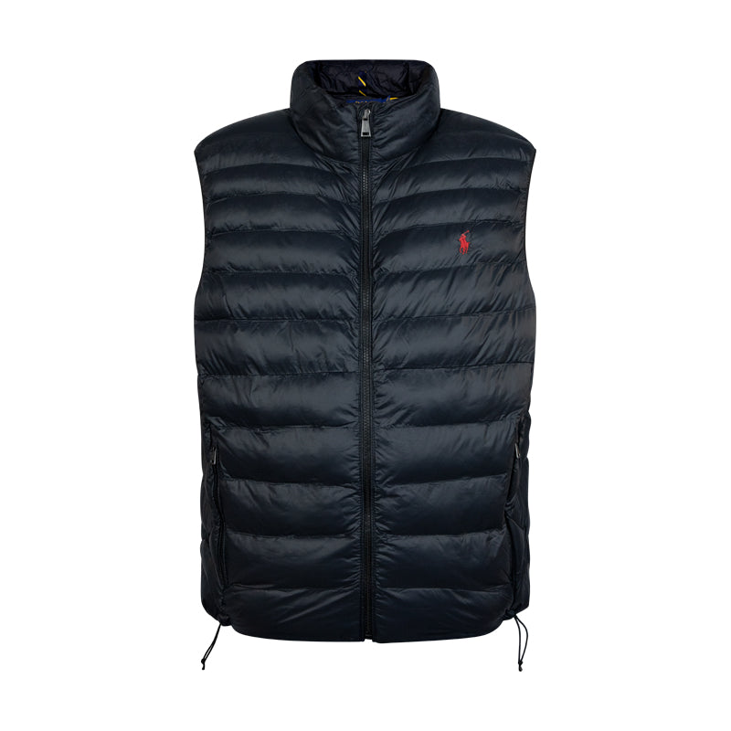 Ralph Lauren Polo Quilted Padded Terra Vest Gilet Black Mens