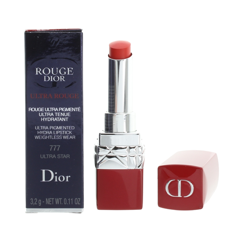 Dior Rouge Red Lipstick Ultra Rouge 770 Ultra Love