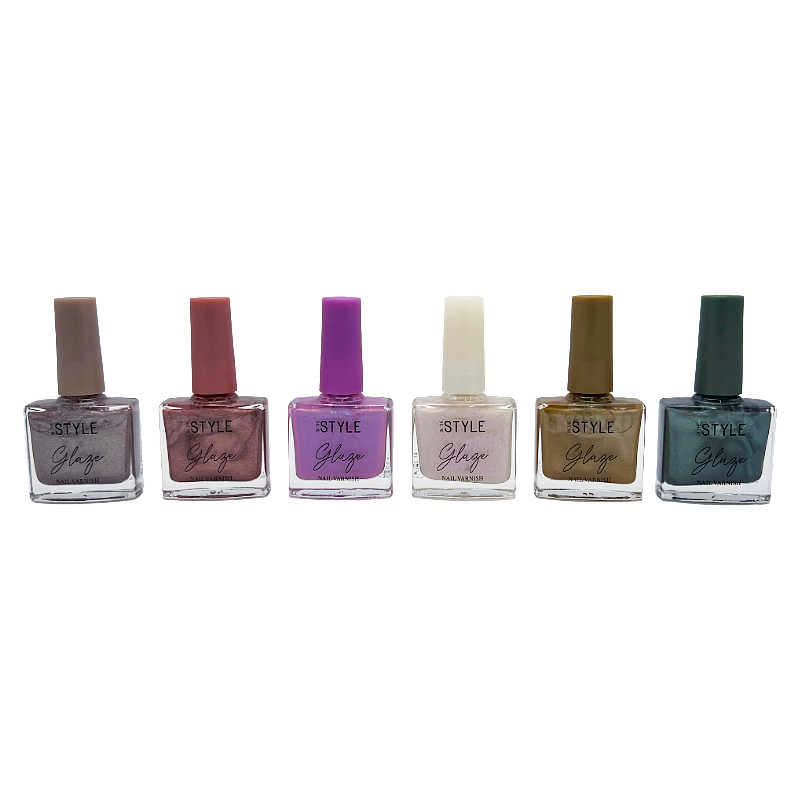 In The Style Glaze Nail Varnish Set 6 x 12ml