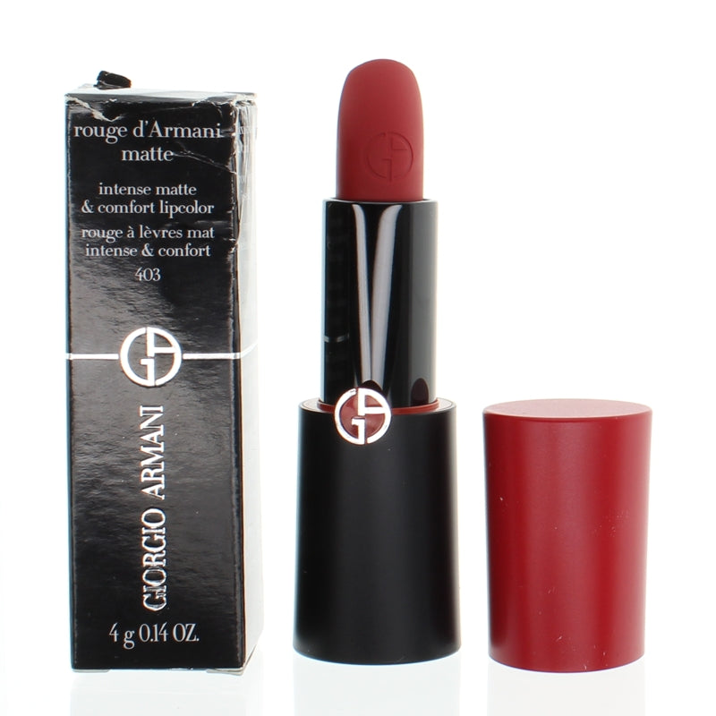 Giorgio Armani Rouge D`Armani Matte Lipstick 403 Lucky Red