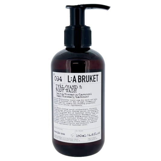 L:A Bruket No.094 Hand & Body Wash Rosemary / Lavender 190ml
