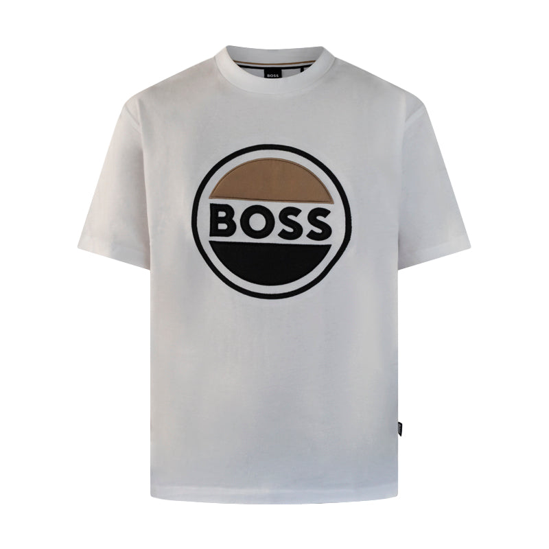 Hugo Boss Tessin 09 Polo Shirt | Classic White