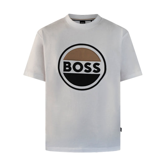 Hugo Boss Tessin 09 Polo Shirt | Classic White