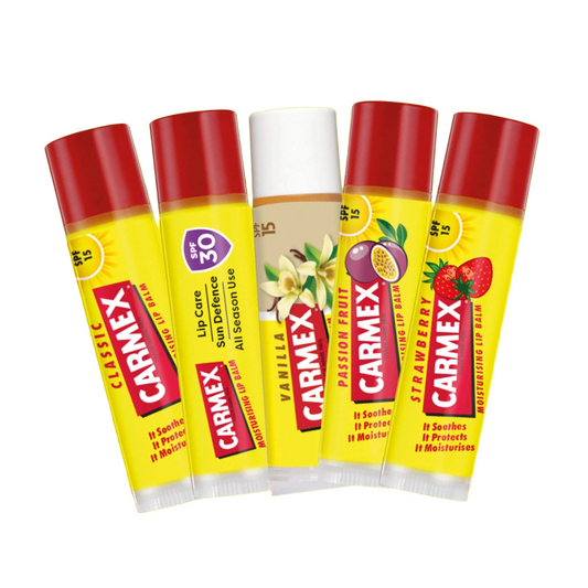 Carmex Lip Balm Set of 5 | SPF Lip Balm Set