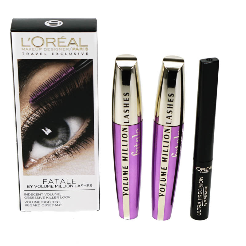 L'Oreal Volume Million Lashes Fatale Mascara & Super Liner Eyeliner