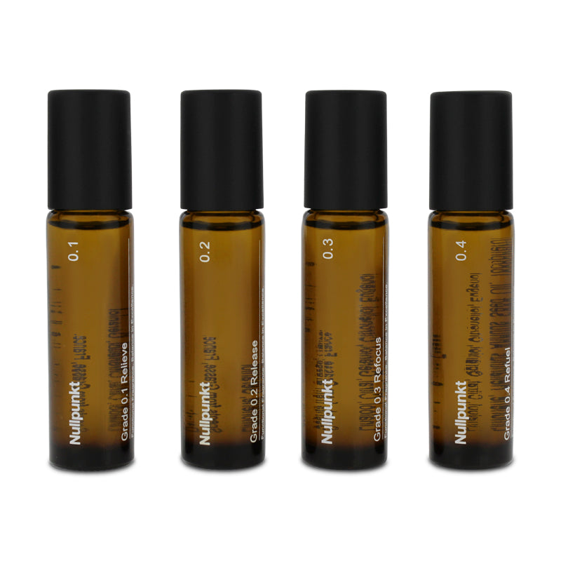 Nullpunkt Collection Functional Fragrance Set 4 x 10ml (Blemished Box)