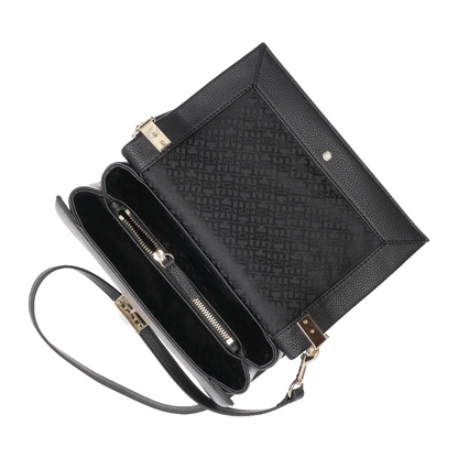 Tommy Hilfiger Crossbody Shoulder Heritage Medium Black Bag