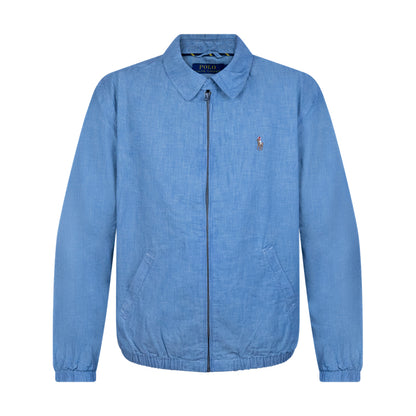 Ralph Lauren Polo Bayport Chambray Jacket Blue