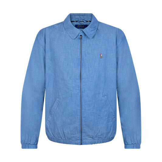 Ralph Lauren Polo Bayport Chambray Jacket Blue