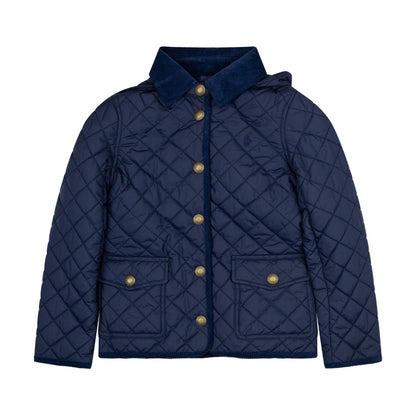 Ralph Lauren Girls' Quilted Jacket | Navy