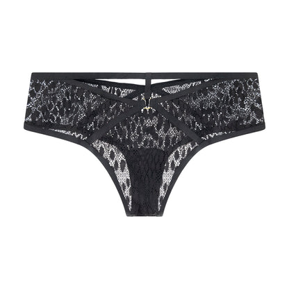 Victoria's Secret Very Sexy Cheeky Lace Knickers Black