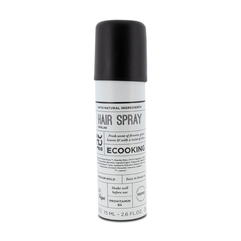 Ecooking Medium Hold Hair Spray 75ml (Blemished Box)