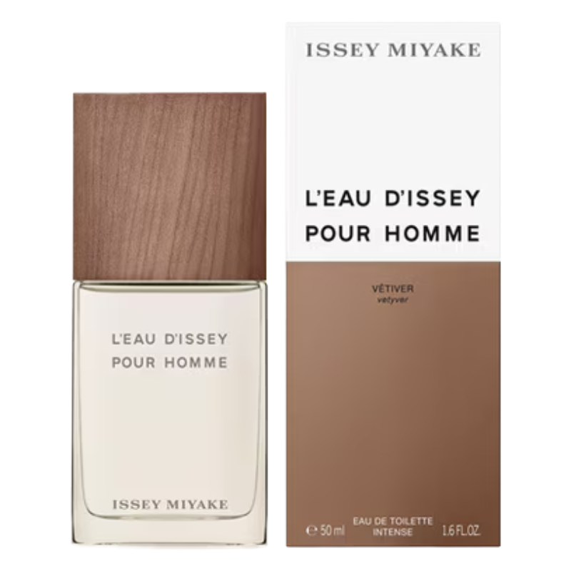 Issey Miyake L'eau D'issey Pour Homme Vetiver 50ml Eau De Toilette Intense (Blemished Box)