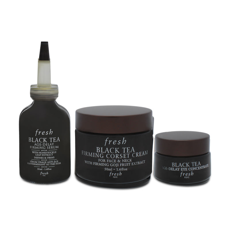 Fresh Black Tea Firming Serums & Cream Skincare Set (Clearance)