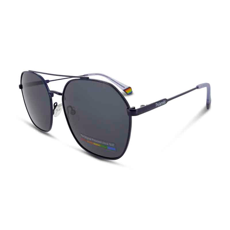 Polaroid Geometric Blue Men's Sunglasses PLD6172
