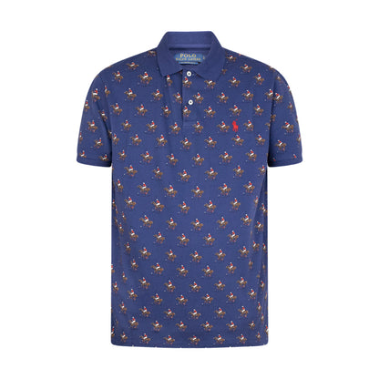 Ralph Lauren Navy Slim Fit Polo Shirt | Men's Fashion