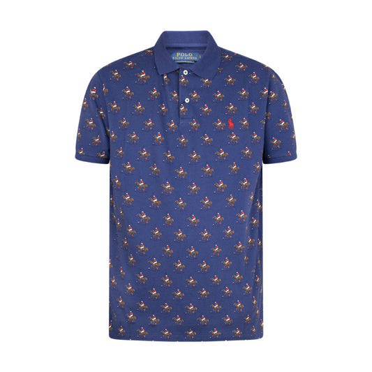 Ralph Lauren Navy Slim Fit Polo Shirt | Men's Fashion