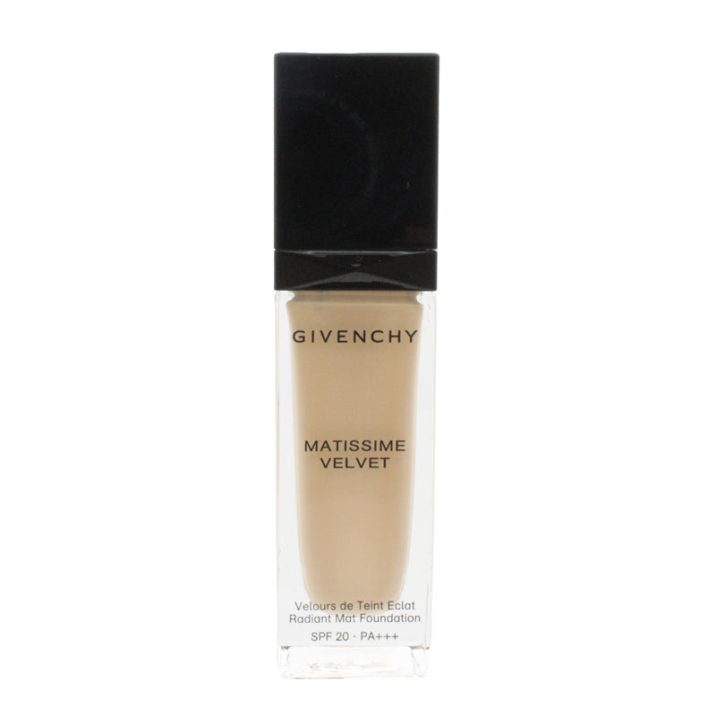 Givenchy Matissime Velvet Foundation 01 Matt Porcelain