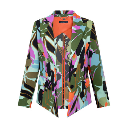 Marc Cain Women's Blazer Multi-Coloured