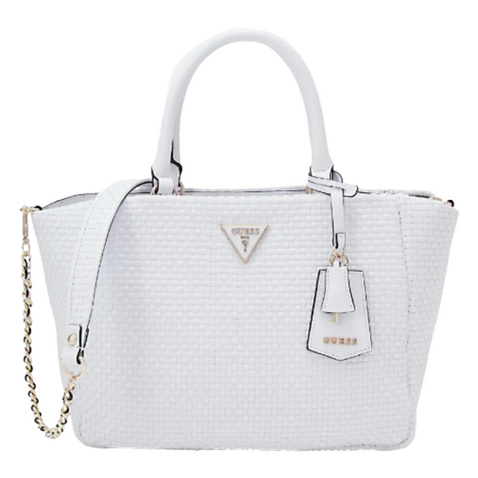 Guess Crossover Etel Girlfriend Satchel Handbag White WG921906 