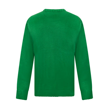 Ralph Lauren Men's Knitted the Iconic Flag Thick Jumper Green Extra Large