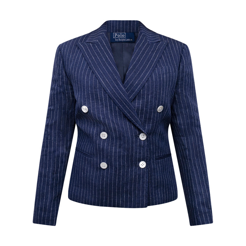 Ralph Lauren Polo Pinstripe Jacket | Navy