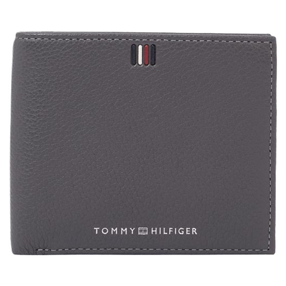 Tommy Hilfiger Grey Leather Men's Wallet AM0AM11855