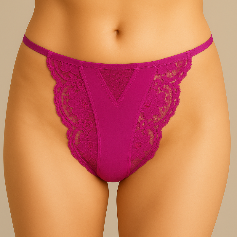 Victoria's Secret Cheeky Lace Knickers Fuchsia Pink Stocking Filler Bauble - Variant