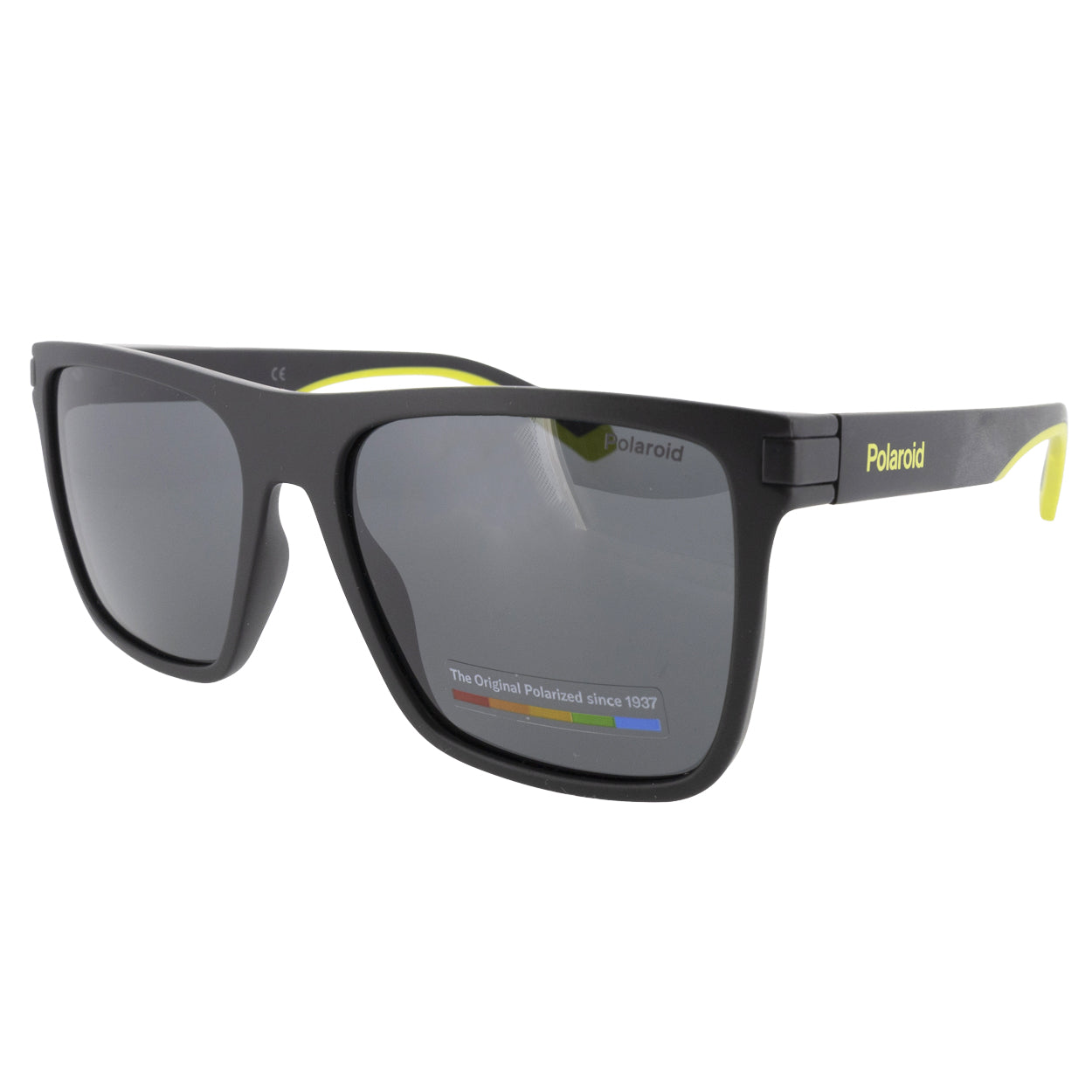 Polaroid Yellow & Black Men's Sunglasses PLD 2128/S PGCM9