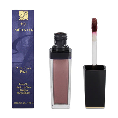 Estee Lauder Pure Colour Envy Brown Liquid Lipstick 110 Chrona Coppe