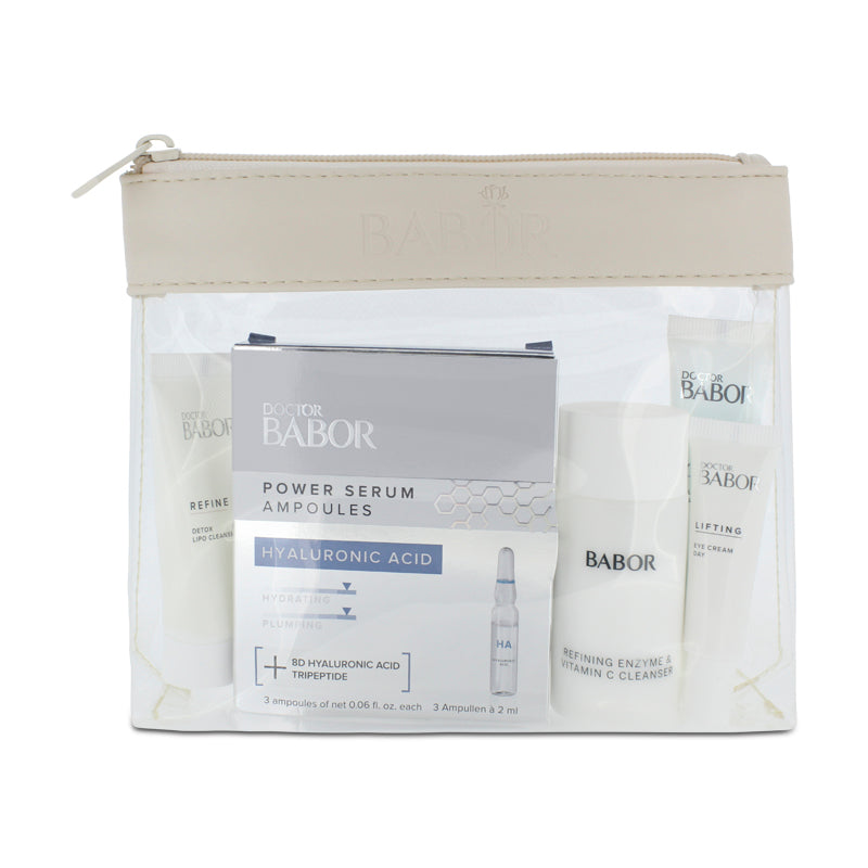 Babor Carry-On Moisture & Glow Skincare Set (Blemished Box)