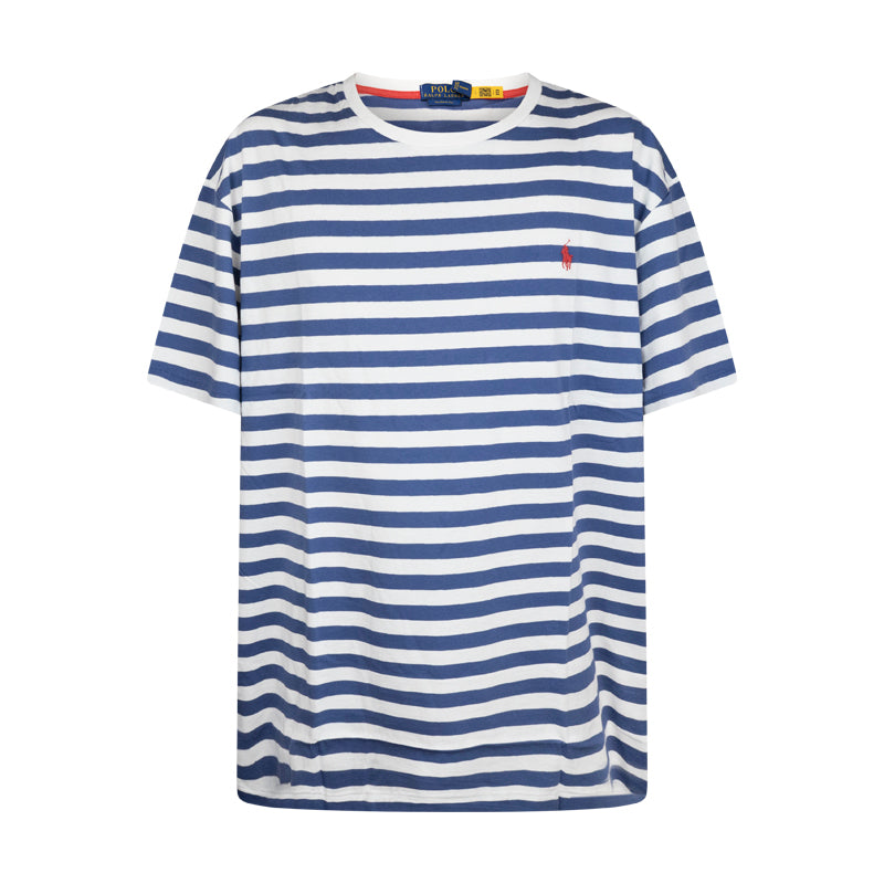 Ralph Lauren Striped Cotton Tee | Classic Fit