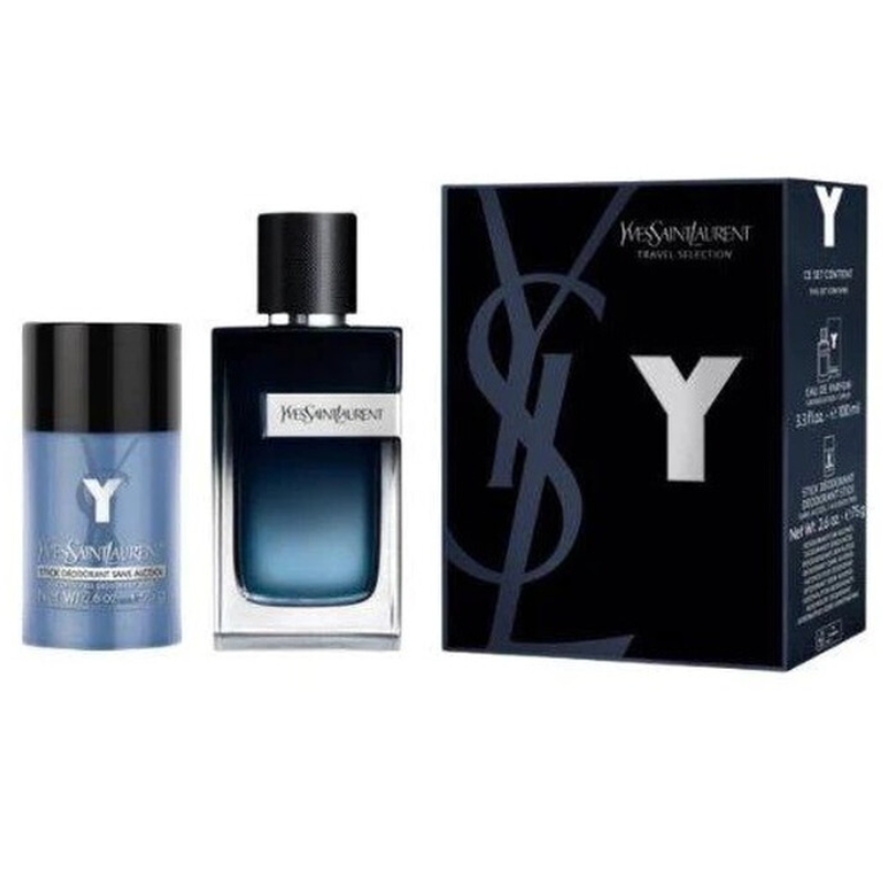 Yves Saint Laurent Y 100ml Eau De Parfum & Deodorant Set (Blemished Box)