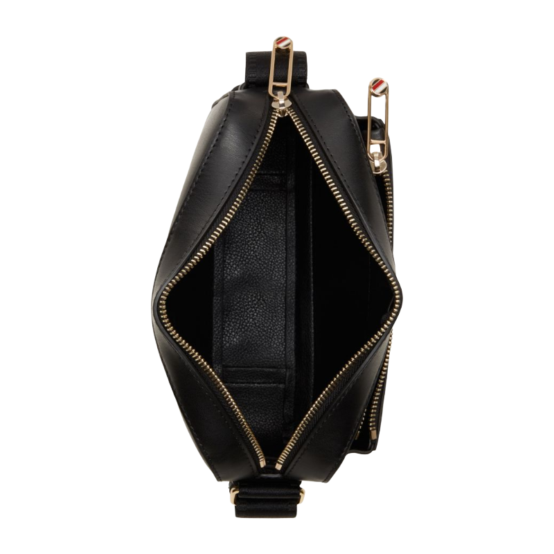 Tommy Hilfiger Iconic Tommy Camera Faux Leather Bag AW0AW15991 Black