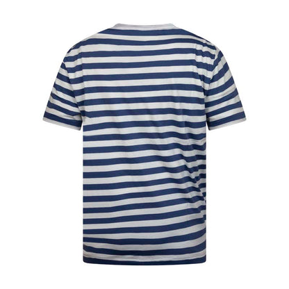 Ralph Lauren Classic Fit Cotton T-Shirt Royal Blue & White