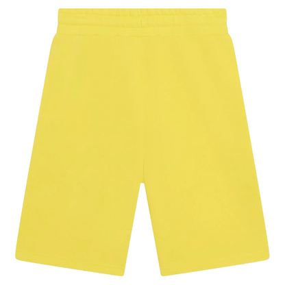 Boss Boys Kids Logo Drawstring Jogging Shorts, Yellow.