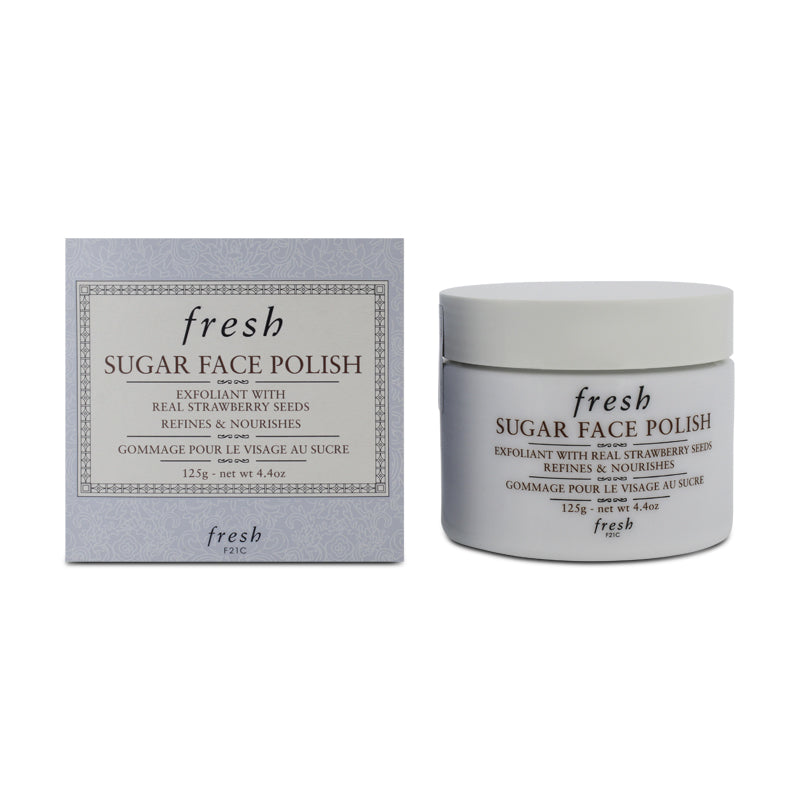 Fresh Sugar Face Polish Exfoliator with Real Strawberry Seeds 125g