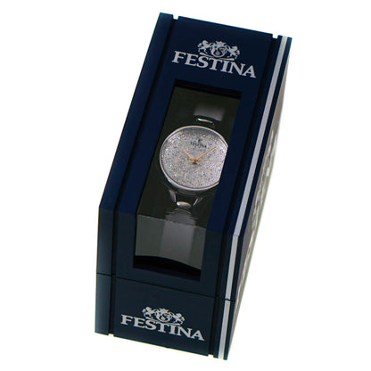 Festina Swarovski White Ladies Watch F20334/1 | Elegant Women's Timepiece